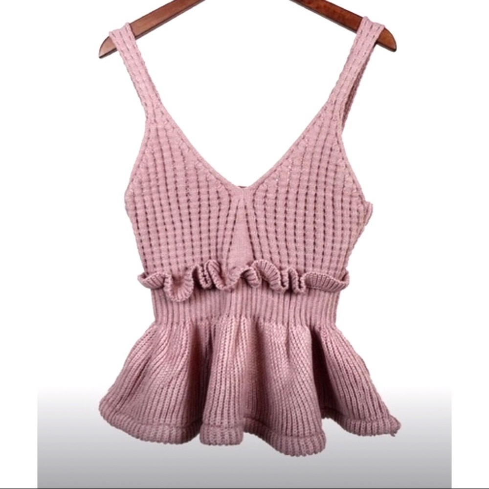 Rose Gold Knitted Shirt